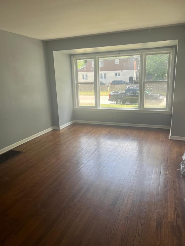 14534 S Grant St, Dolton, IL 60419 - spare room featuring plenty of natural light and dark wood-style flooring