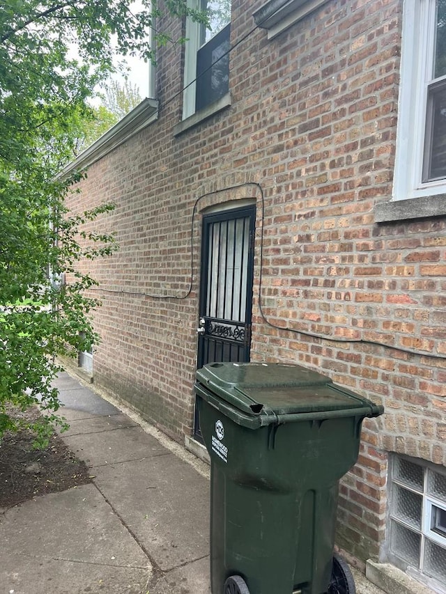 14534 S Grant St, Dolton, IL 60419 - doorway to property with brick siding