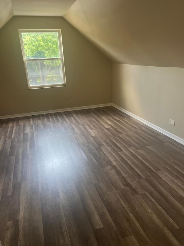 14534 S Grant St, Dolton, IL 60419 - bonus room with dark wood-style flooring and lofted ceiling