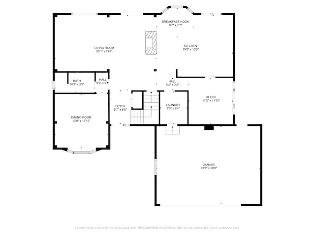 405 Cambridge Way, Bolingbrook, IL 60440 - floor plan / room layout