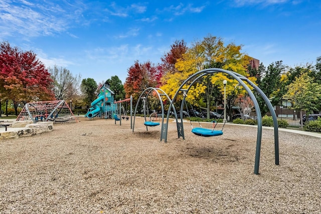 view of community playground