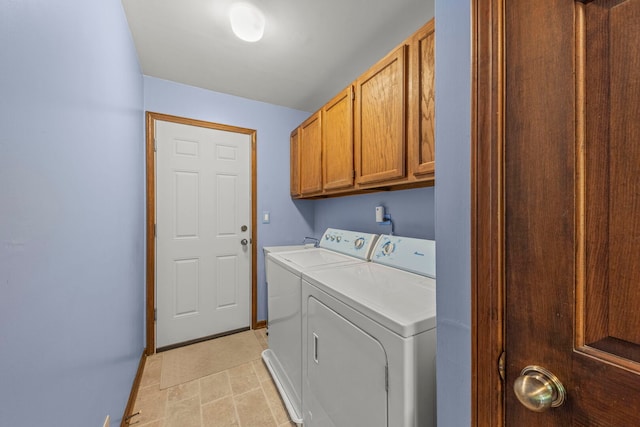 22W281 Mccarron Rd, Glen Ellyn, IL 60137 - laundry room with washer and clothes dryer and cabinet space