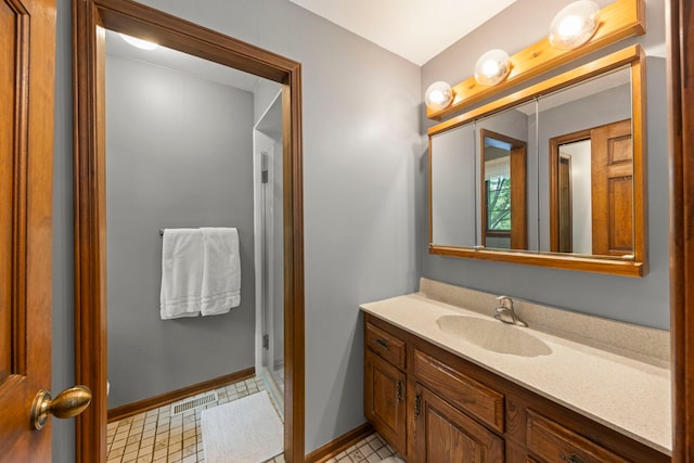 22W281 Mccarron Rd, Glen Ellyn, IL 60137 - bathroom featuring vanity and baseboards