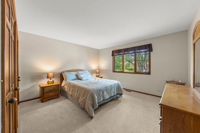 22W281 Mccarron Rd, Glen Ellyn, IL 60137 - bedroom with baseboards and light colored carpet