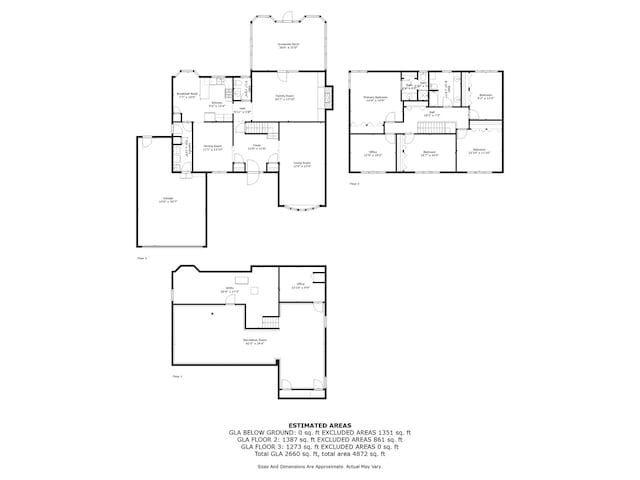 22W281 Mccarron Rd, Glen Ellyn, IL 60137 - view of floor plan / room layout