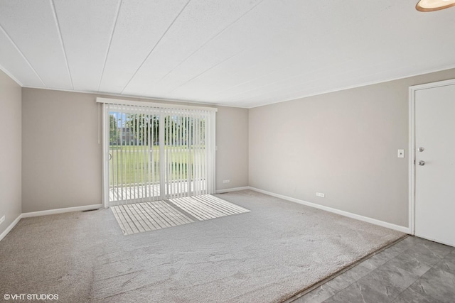 1101 Mercury Dr Unit 1C, Schaumburg, IL 60193 - empty room featuring baseboards and carpet floors
