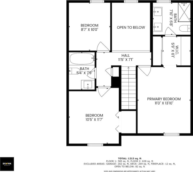 282 Ascot Ln, Streamwood, IL 60107 - room layout