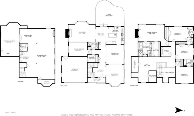 1238 N Illinois Ave, Arlington Heights, IL 60004 - view of floor plan / room layout