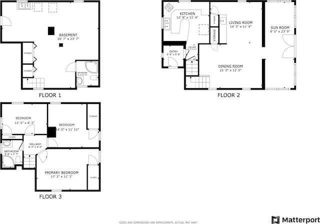 606 N Brainard Ave, La Grange Park, IL 60526 - room layout
