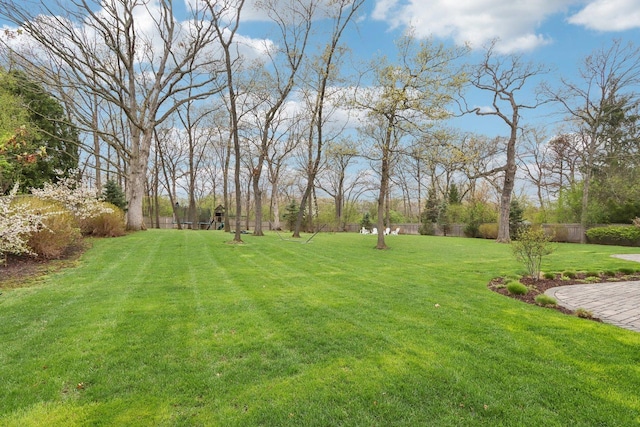 view of yard