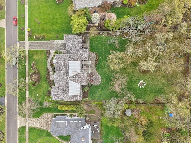 drone / aerial view