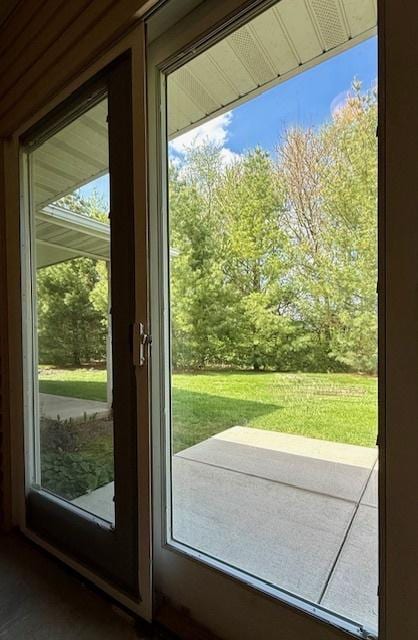 view of doorway