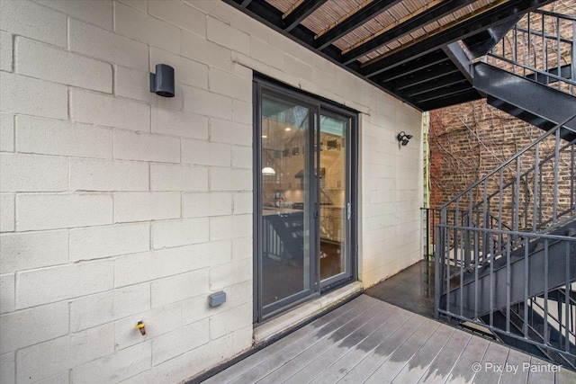 view of property entrance