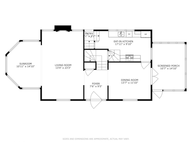 283 Ridge Ave, Winnetka, IL 60093 - home floor plan