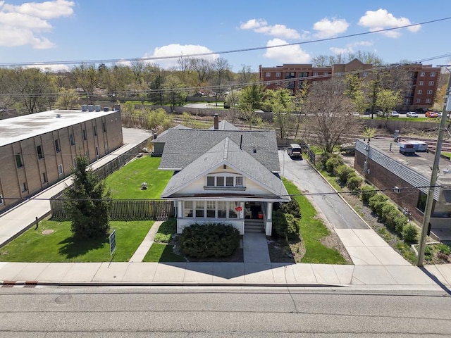 111 E Palatine Rd, Palatine, IL 60067 - birds eye view of property