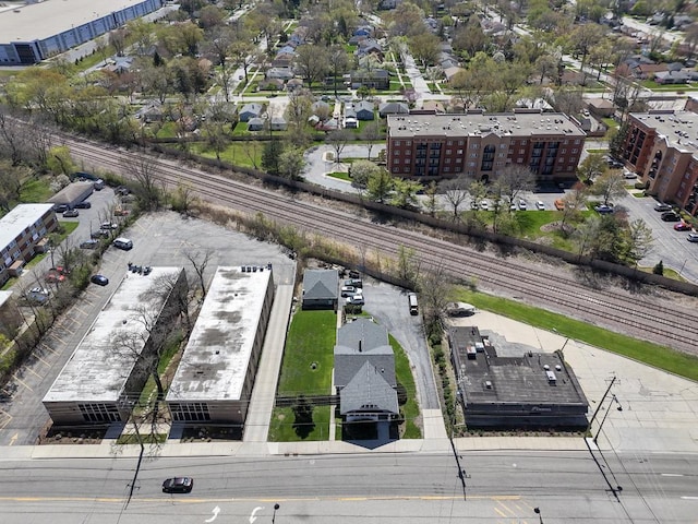 111 E Palatine Rd, Palatine, IL 60067 - drone / aerial view