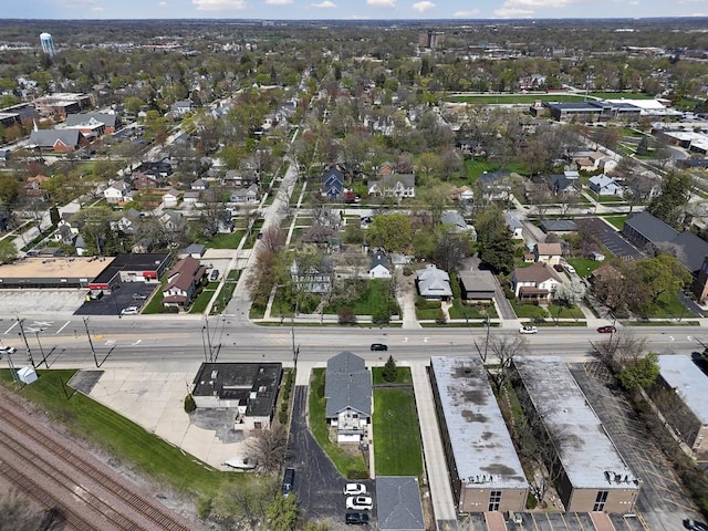 111 E Palatine Rd, Palatine, IL 60067 - drone / aerial view featuring a residential view