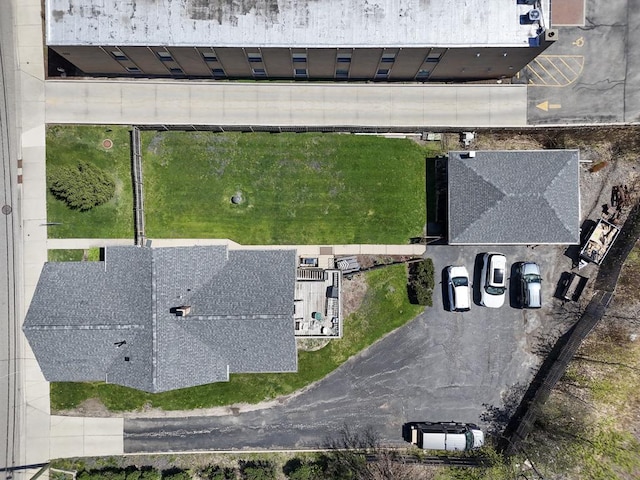 111 E Palatine Rd, Palatine, IL 60067 - drone / aerial view