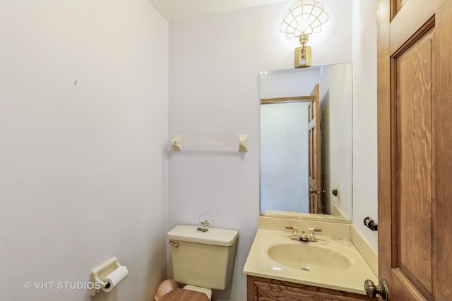 2339 N James Ct, Arlington Heights, IL 60004 - bathroom with vanity and toilet