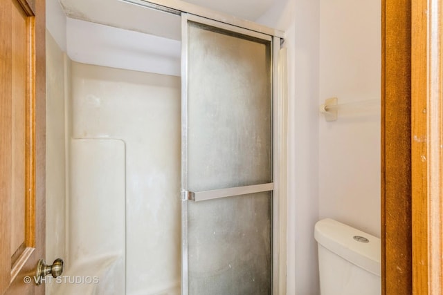 2339 N James Ct, Arlington Heights, IL 60004 - bathroom with toilet and a stall shower