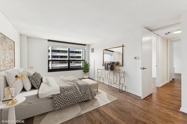 1410 N State Pkwy Unit 17B, Chicago, IL 60610 - bedroom with wood finished floors and baseboards
