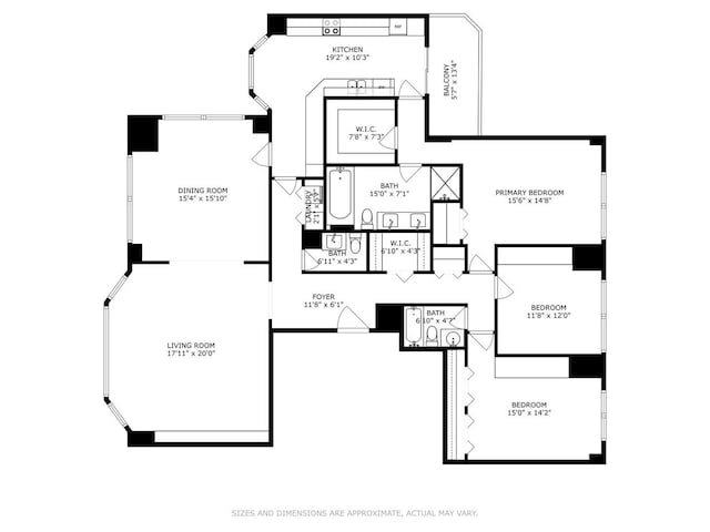 1410 N State Pkwy Unit 17B, Chicago, IL 60610 - view of home floor plan