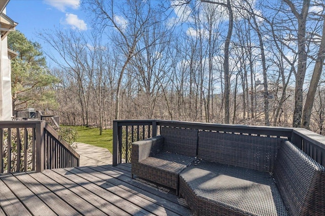 view of deck