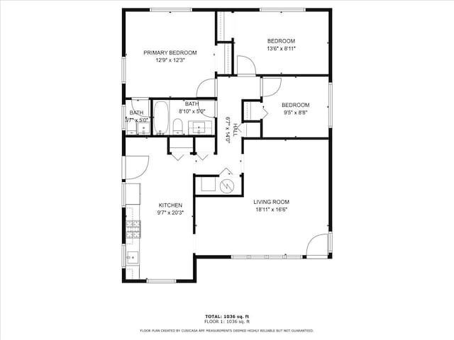1303 Balmoral Ave, Calumet City, IL 60409 - floor plan