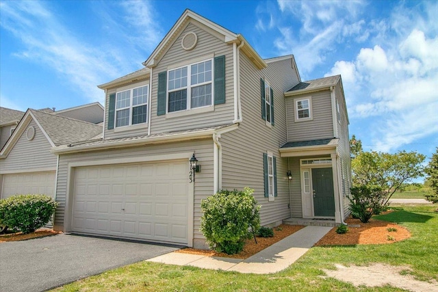 1123 Coneflower Ct, Minooka, IL 60447 - traditional home with a garage and driveway