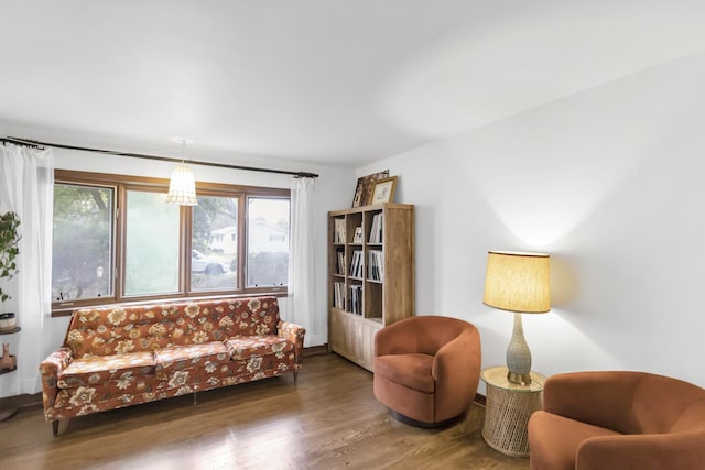 6029 Osage Ave, Downers Grove, IL 60516 - living room with wood finished floors