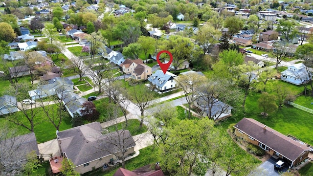 10847 Carpenter St, Mokena, IL 60448 - aerial view featuring a residential view