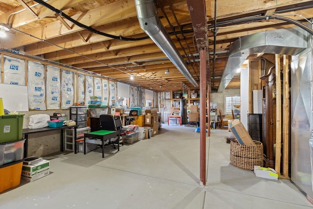 1352 Dahlgren Ln, Minooka, IL 60447 - view of unfinished below grade area
