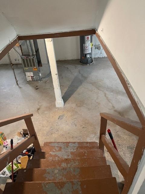 view of stairs