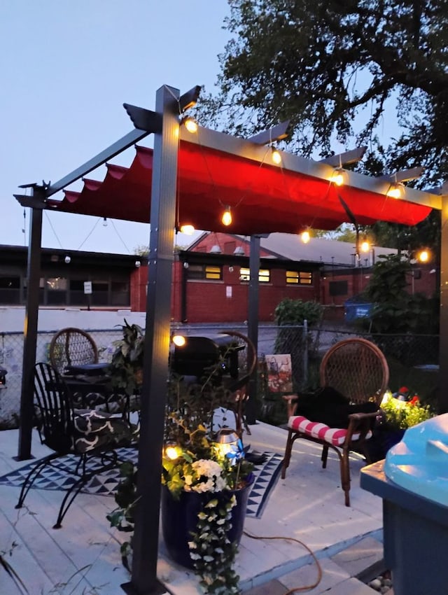 5203 W Court St, Monee, IL 60449 - view of patio