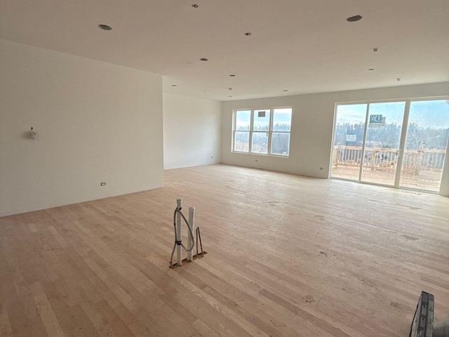 1221 Honey Lake Rd, Lake Zurich, IL 60047 - spare room featuring plenty of natural light and wood finished floors