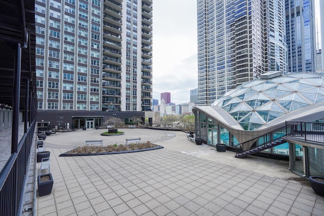 400 E Randolph St Unit 906, Chicago, IL 60601 - surrounding community with a city view and stairway