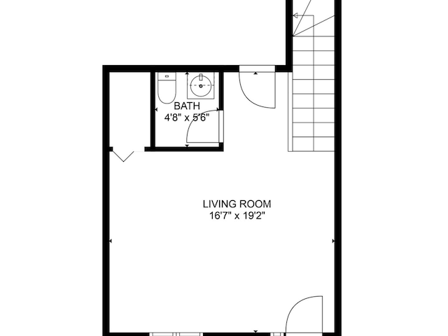 1455 S Halsted St, Chicago, IL 60607 - view of layout