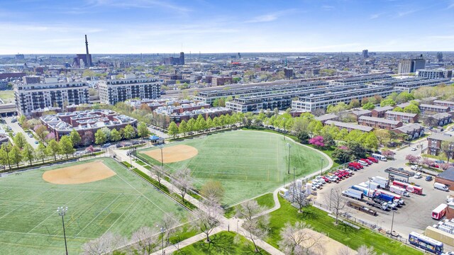 1455 S Halsted St, Chicago, IL 60607 - drone / aerial view with a view of city