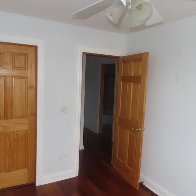 457 N Cambridge Dr Unit 457, Palatine, IL 60067 - unfurnished room featuring baseboards and dark wood-style floors