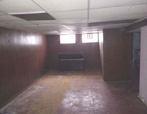 5217 S Ingleside Ave, Chicago, IL 60615 - below grade area with wooden walls