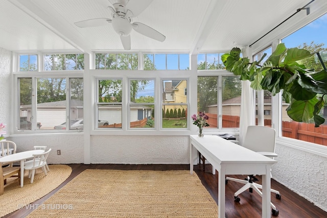 9606 S Vanderpoel Ave, Chicago, IL 60643 - sunroom with healthy amount of natural light and wood finished floors