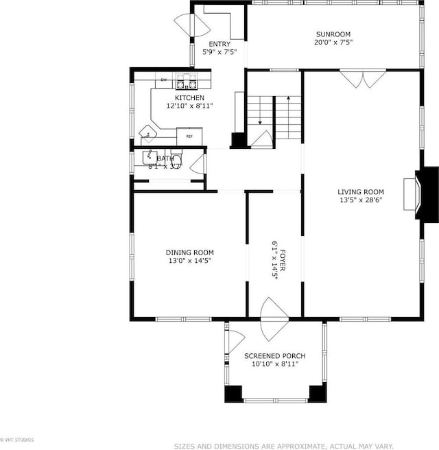 9606 S Vanderpoel Ave, Chicago, IL 60643 - floor plan / room layout