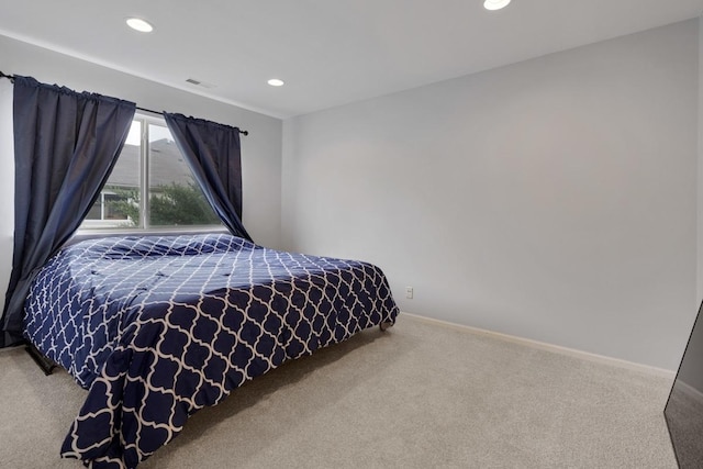 3412 Blue Ridge Dr, Carpentersville, IL 60110 - carpeted bedroom featuring recessed lighting and baseboards