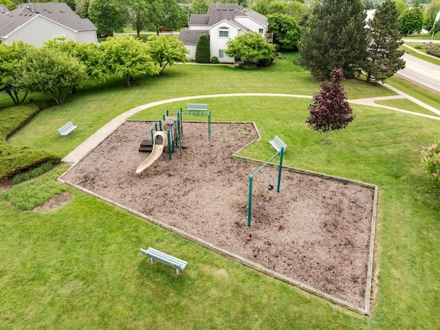 3412 Blue Ridge Dr, Carpentersville, IL 60110 - surrounding community featuring a yard