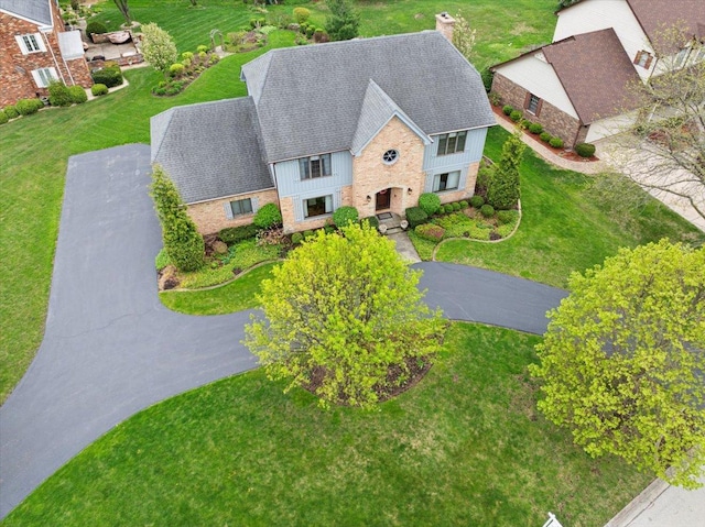 301 Hambletonian Dr, Oak Brook, IL 60523 - aerial view of property and surrounding area