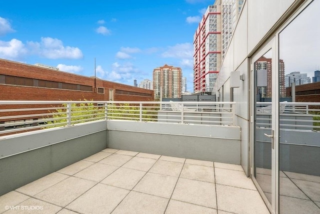 1917 S Calumet Ave, Chicago, IL 60616 - balcony with a view of city
