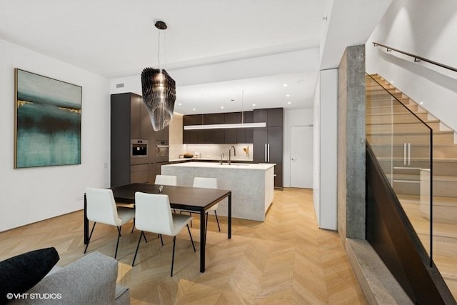 1917 S Calumet Ave, Chicago, IL 60616 - dining space featuring stairs