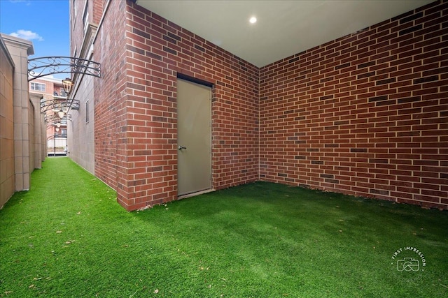 empty room featuring carpet flooring and recessed lighting