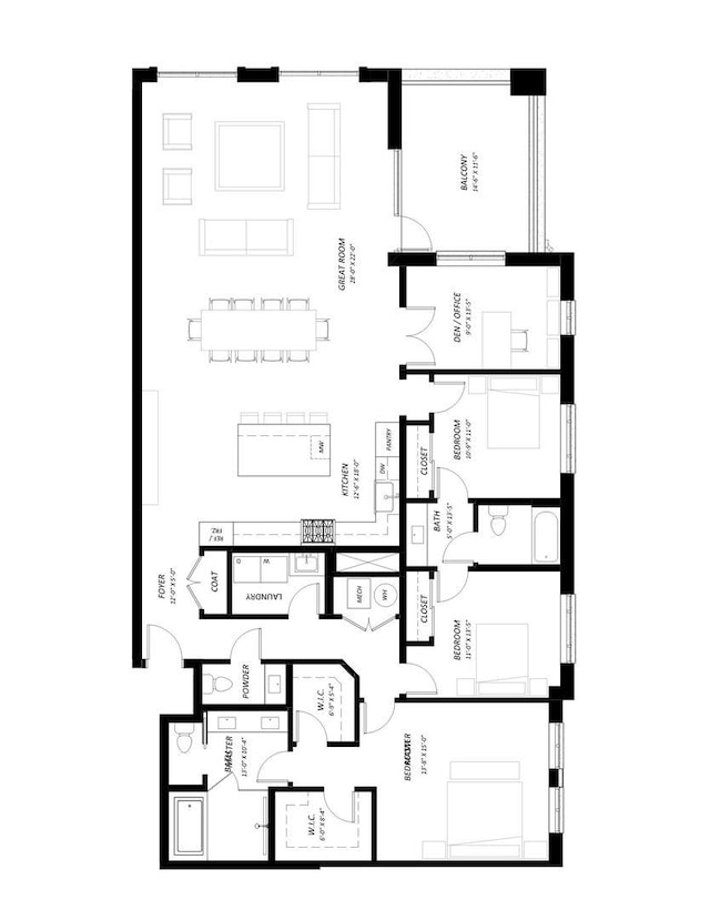 195 N Addison Ave Unit Ph03, Elmhurst, IL 60126 - property floor plan