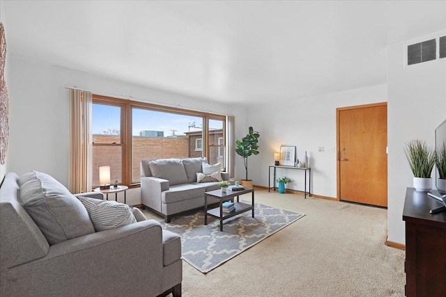 5532 W Lawrence Ave Unit 2S, Chicago, IL 60630 - living area with light colored carpet and baseboards